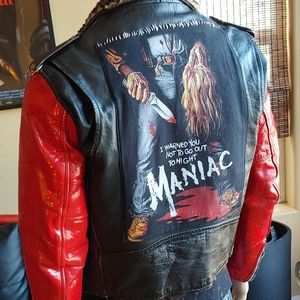 Maniac Horror Mens Leather Size 40